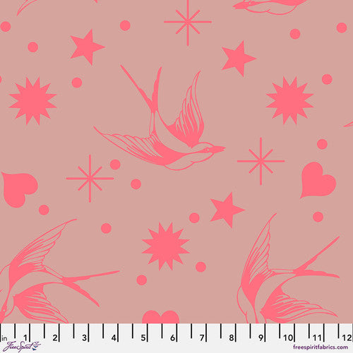 Tula Pink - Neon True Colors - Neon Fairy Flakes- Nova