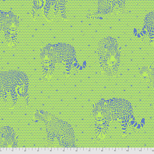 Tula Pink - Daydreamer -  Lil Jaguars - Kiwi