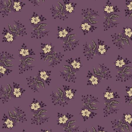 I Love Purple - Floral Toss - Purple