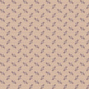 I Love Purple - Ditsy - Tan