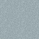 Red, White and Beautiful - Leaf Vine - Blue