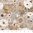 Blossom Breeze - Floral Taupe