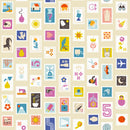 Salutations - Stamps - Beige