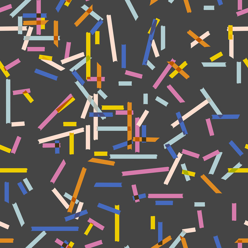 Salutations - Washi Tape - Black