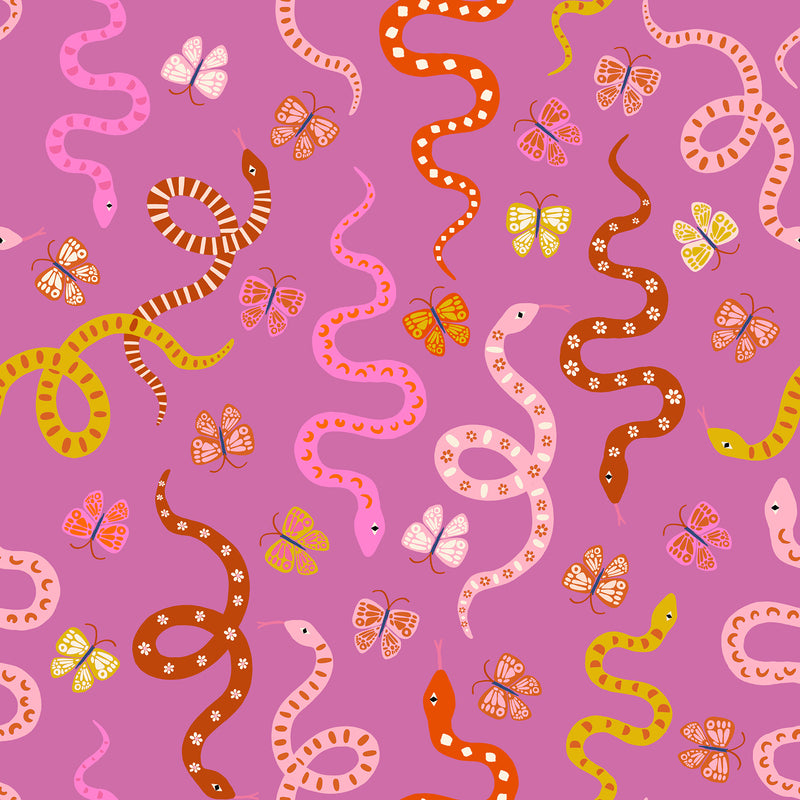Ooh Lucky Lucky - Snakes - Heliotrope