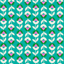 Eye Candy - Floral Rows - Tropic