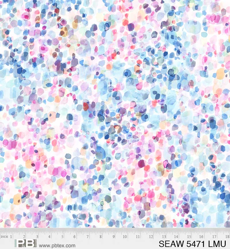 108" Wide Backing  - Sea Glass - Pastel