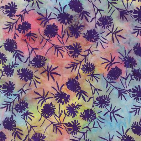 Artisan Batiks - Watercolor Blossoms