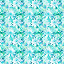 108" Wide Backing  - Translucence - Water Lily - Aqua