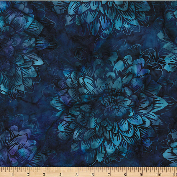 Bali Batik - Huge Bloom - Iris