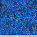 Bali Batik - Leaf Branch - Cobalt