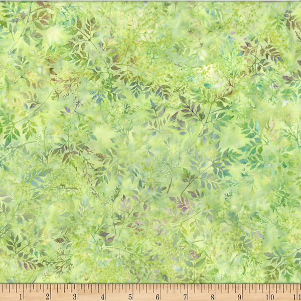 Bali Batik - Leaf Branches - Parsley