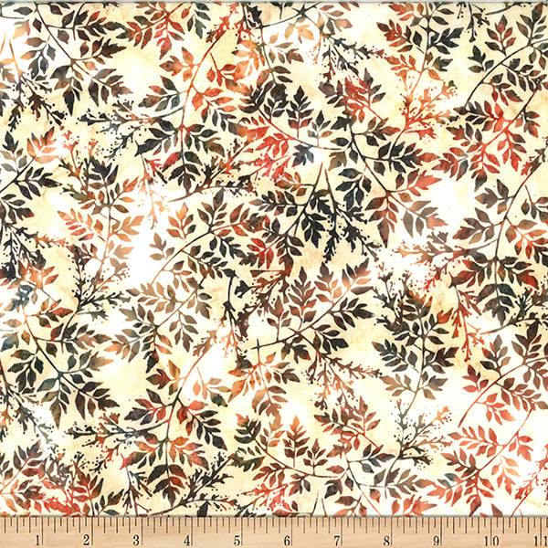 Bali Batik - Leaf Branch - September