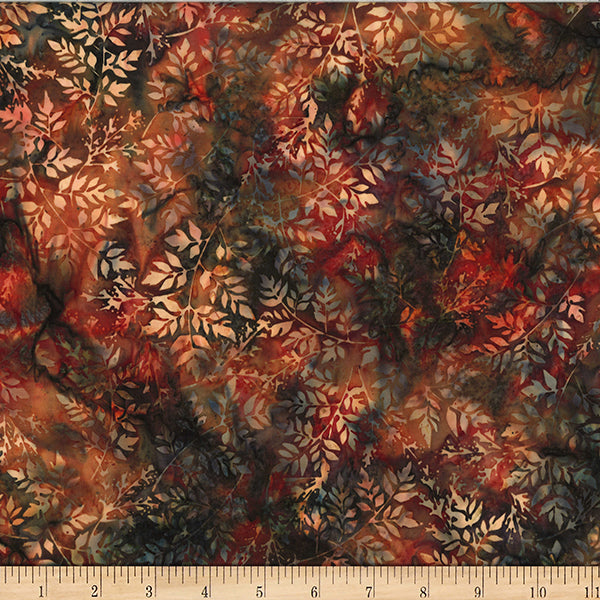 Bali Batik - Leaf Branch - Bohemian
