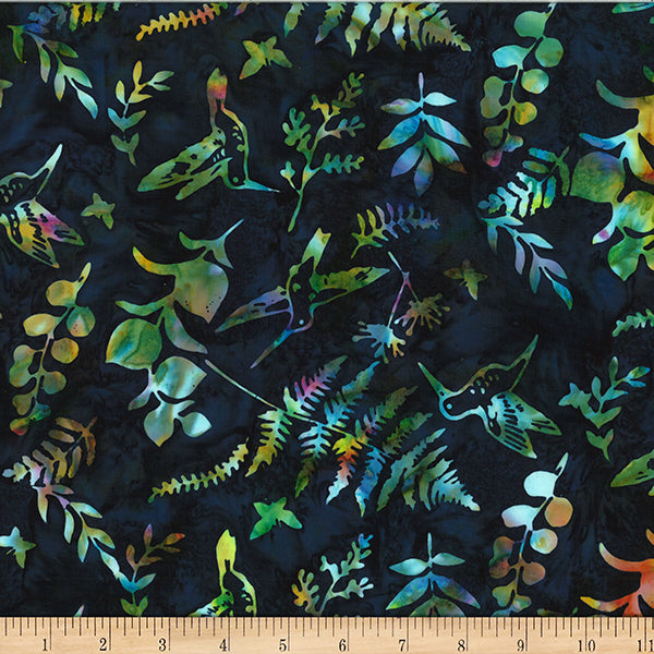 Bali Batik - Hummingbird - Sapphire