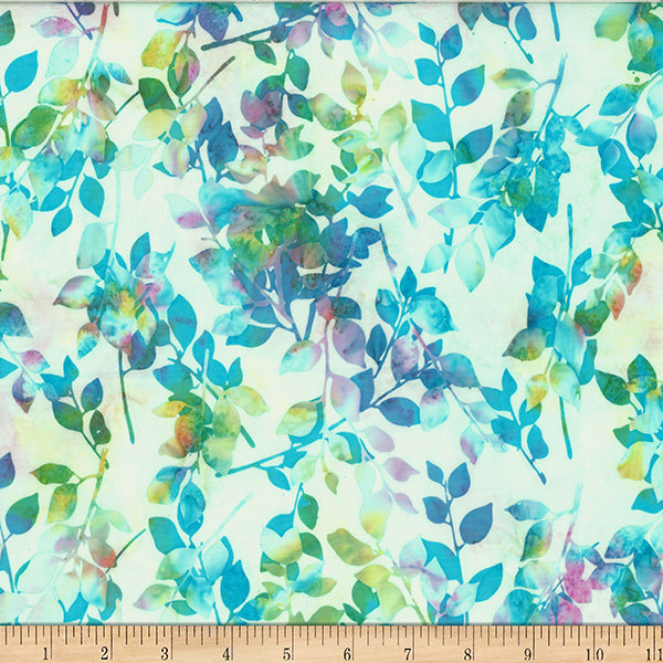 Bali Batik - Leaves - Light Bright
