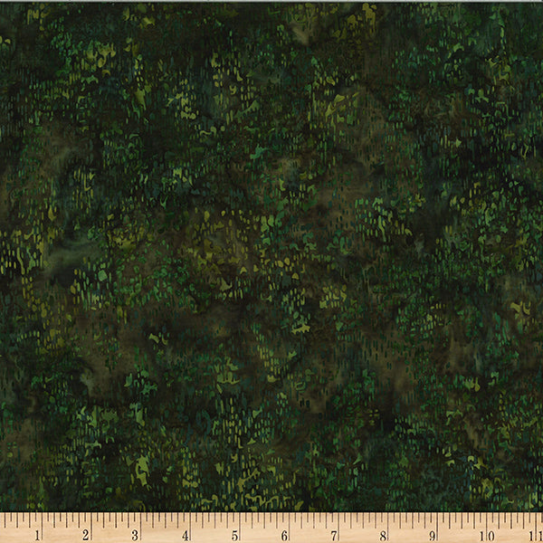 Bali Batik - Rain - Verde
