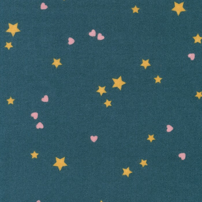 Snow Snuggles Flannel - Stars - Night