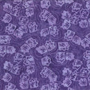 Batavian Batiks - Leaf Dance - Purple