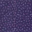 Batavian Batiks - Leaves - Purple