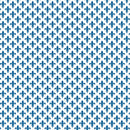 Canadianisms - Fleur de Lis - Blue on White