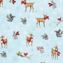 Nose to Nose - Winter Woodland Critters