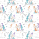 Underwater Whimsy - Scenic on White