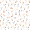 Underwater Whimsy - Octopus and Friends - White