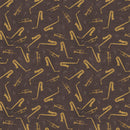 Rhythm and Harmony - Horns - Dark Brown