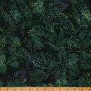 Bali Batik -  Pressed Leaves - Mallard