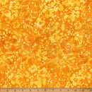 Bali Batik -  Packed Floral - Squash