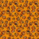 All Hallows Eve - Pumpkins on Orange