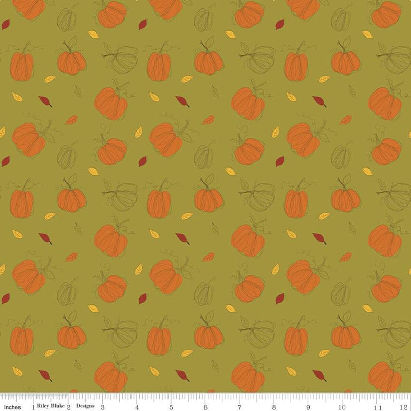 Adel in Autumn - Pumpkin Toss - Olive