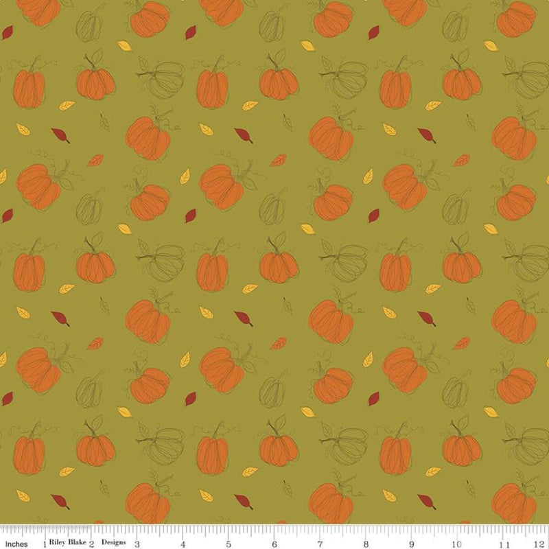 Adel in Autumn - Pumpkin Toss - Olive