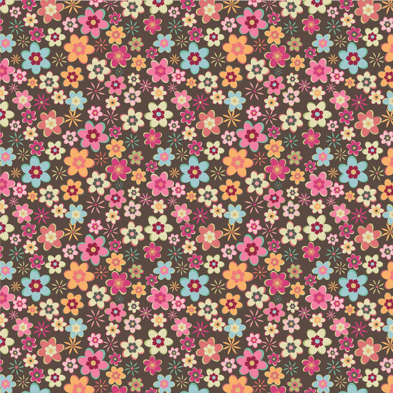 Calico Cowgirls - Meadow - Brown