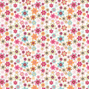 Calico Cowgirls - Meadow - White