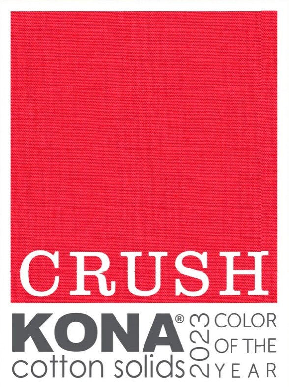 Kona Cotton - Color of the Year 2023 - Crush