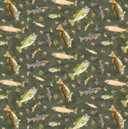 Fishful Thinking - Catch of the Day - Green