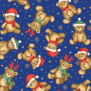 Jingle Bear Lane - Teddy Bear Christmas - Blue