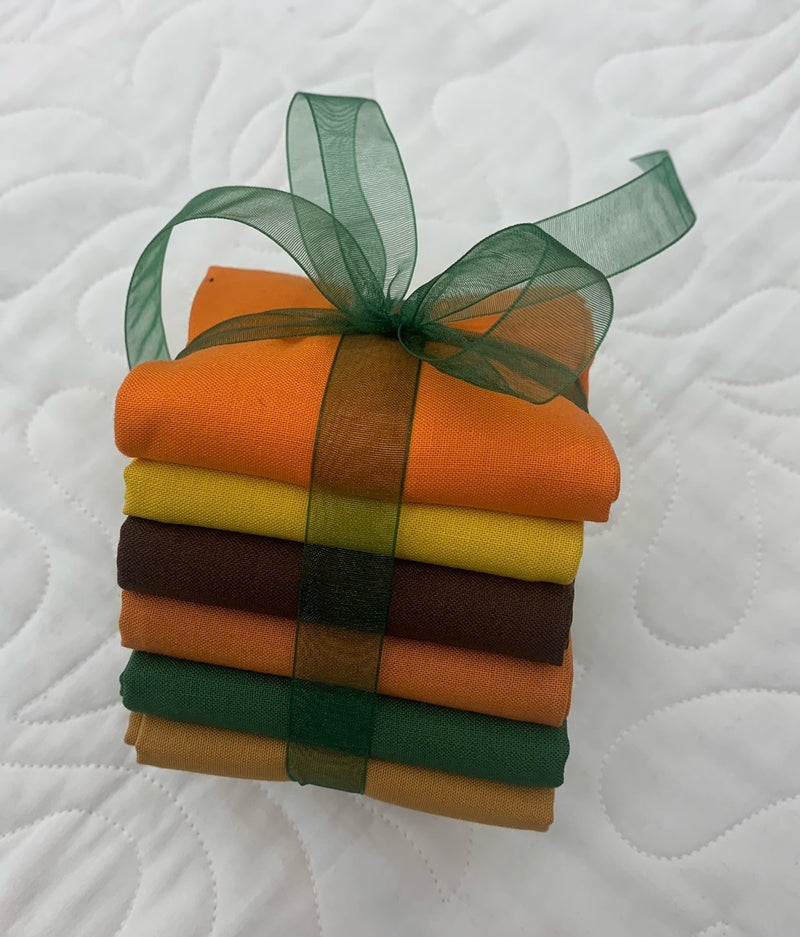 Kona Cotton - Pumpkin Spice Fat Quarter Bundle