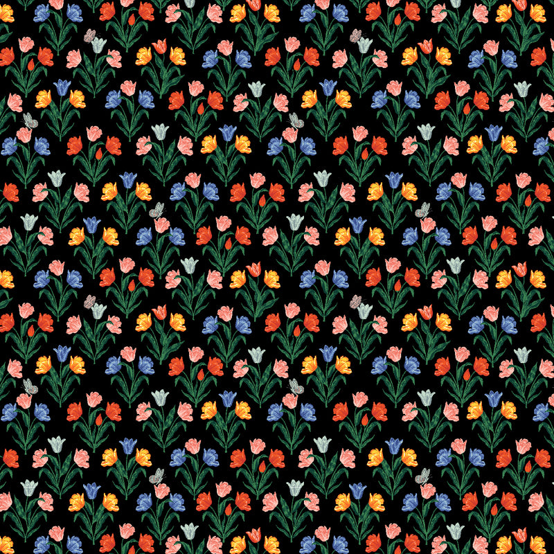 Curio - Tulips - Black