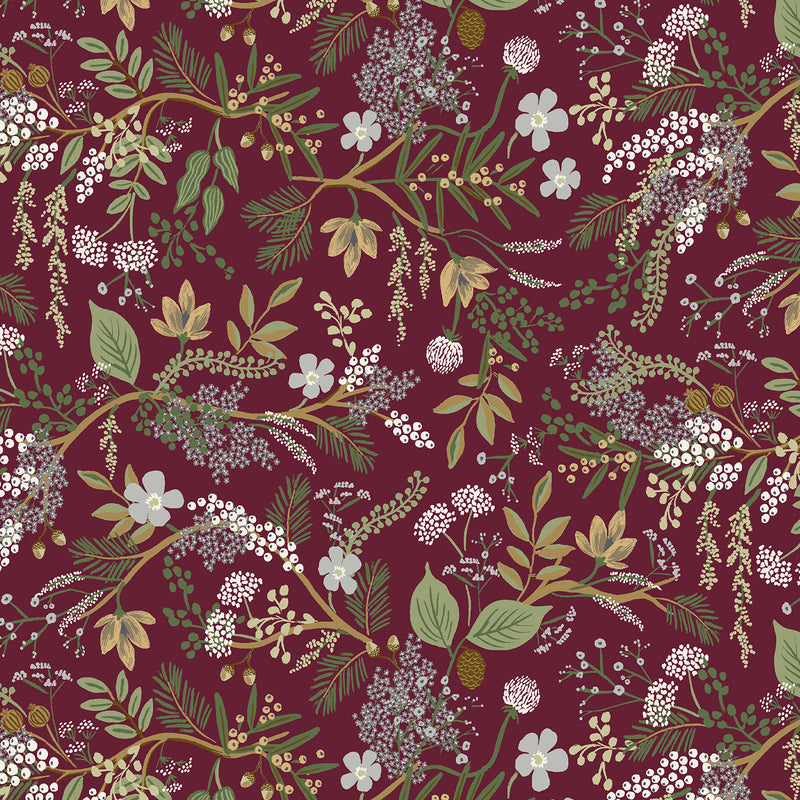 English Rose - Juniper Forest - Burgundy