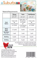 Suburbs - Quilt Pattern