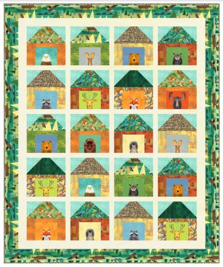 Curious Neighbours - Wild North Quilt Kit