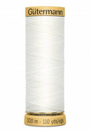 Gutermann Thread 100 m. 1006 White