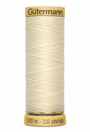 Gutermann Thread 100 m. 1240 Dark Ecru