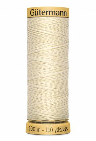 Gutermann Thread 100 m. 1240 Dark Ecru
