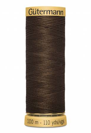 Gutermann Thread 100 m. 3080 Medium Dark Brown