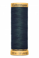 Gutermann Thread 100 m. 8080 Green Black