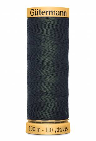 Gutermann Thread 100 m. 8640 Very Dark Green